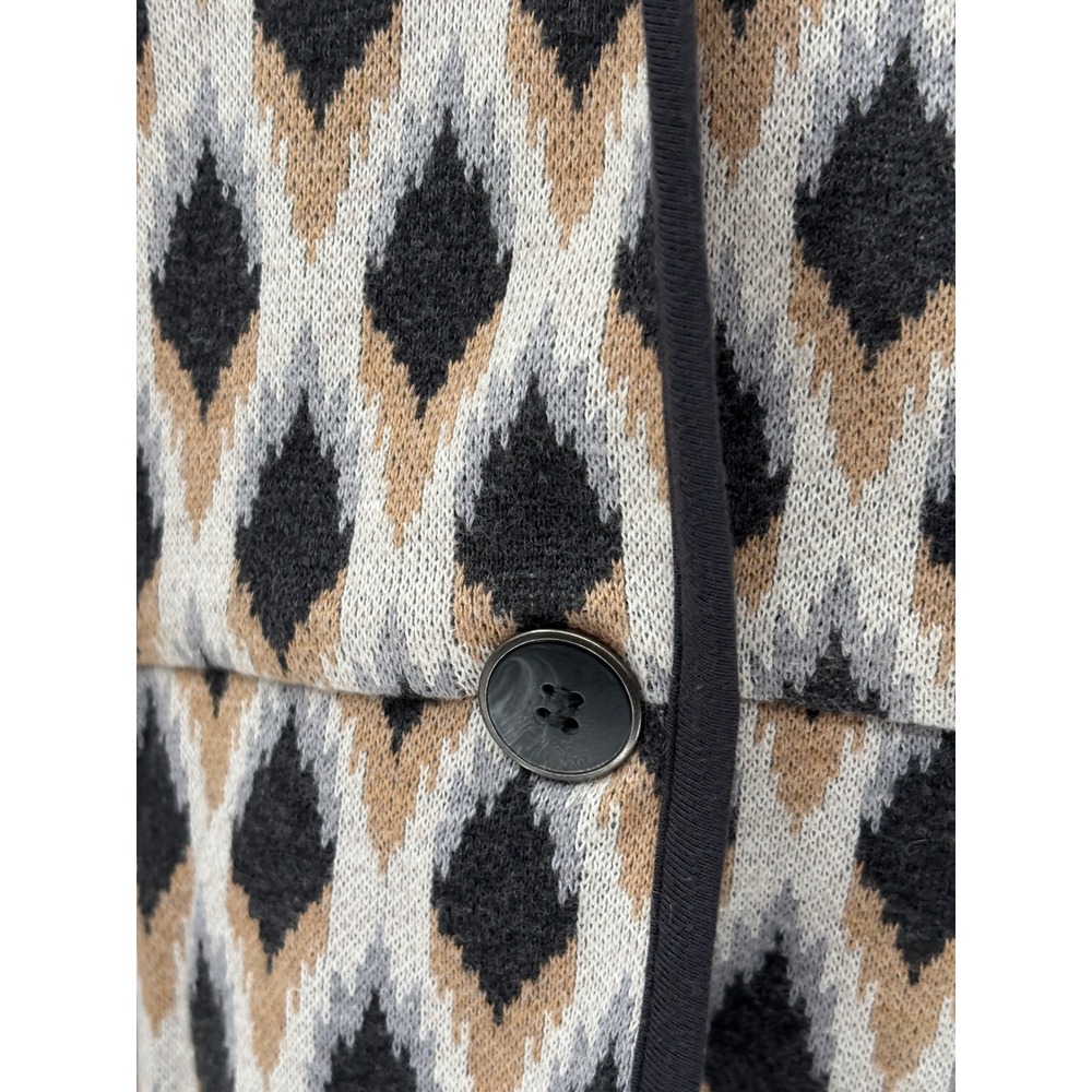 Pendleton Blazer Suit Jacket Argyle Diamond Women… - image 6